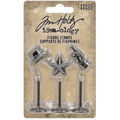 dea-ology Tim Holtz Metal Adornments Embellishments - Figure Stands