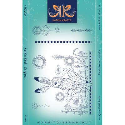 Katkin Krafts Clear Stamps - Hilda