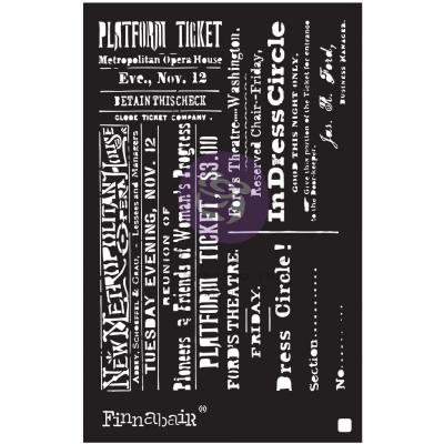 Prima Marketing Re-Design Stencil -  Theater Night