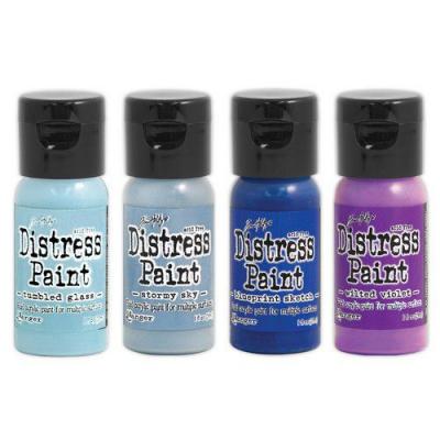 Ranger Tim Holtz Acrylfarbe - Distress Flip Cap Paint Kit