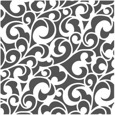 The Crafter's Workshop Stencil - Elegant Swirls