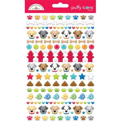 Doodlebug Design Doggone Cute Sticker - Puffy Icons Stickers