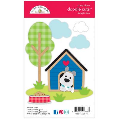 Doodlebug Design Doggone Cute Doodle Cuts - Doggie Den