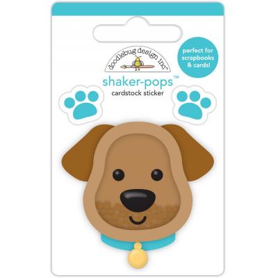 Doodlebug Design Doggone Cute Shaker-Pops Sticker - Buddy