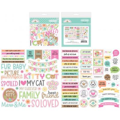 Doodlebug Design Pretty Kitty Die Cuts - Chit Chat