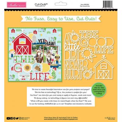 Bella Blvd Eieio Die Cuts - The Good Life