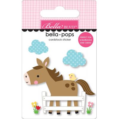 Bella Blvd Eieio Sticker - Hold Your Horses