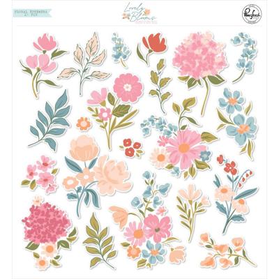 Pinkfresh Studio Lovely Blooms - Floral Ephemera