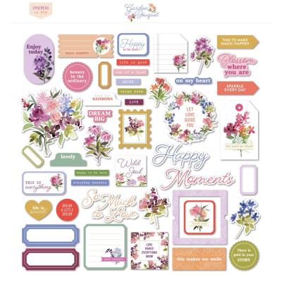 Pinkfresh Studio Garden Bouquet - Ephemera Pack