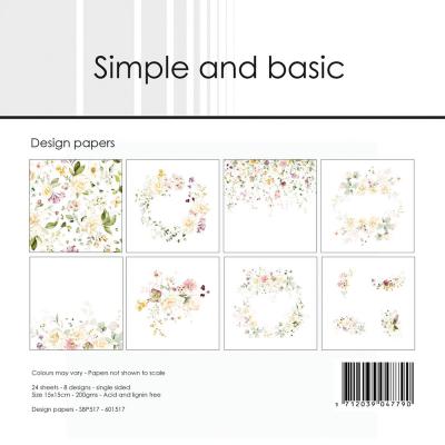 Simple and Basic Spring Feelings Designpapier - Paper Pad