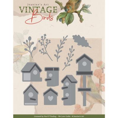 Find It Trading Jeanine's Art Vintage Birds Dies - Birdhouses