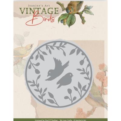 Find It Trading Jeanine's Art Vintage Birds Dies - Birds Circle