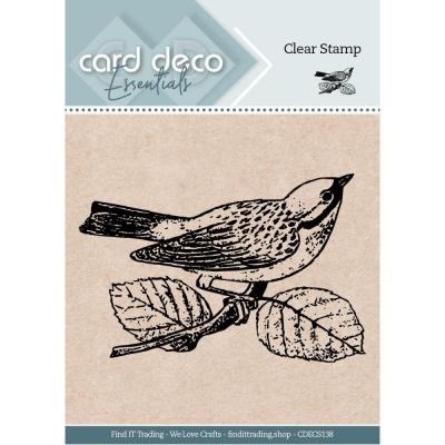 Find It Trading Jeanine's Art Vintage Birds Clear Stamp - Bird