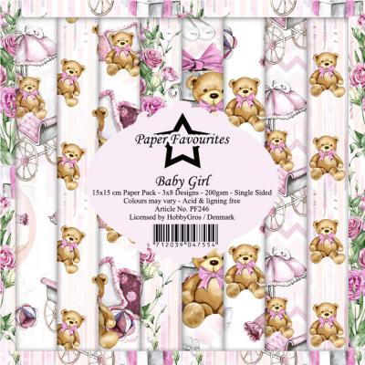 Dixi Craft Paper Favourites Baby Girl Designpapiere - Paper Pack