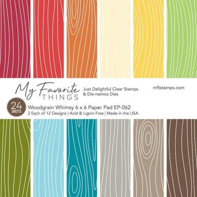 My Favorite Things Woodgrain Whimsy Designpapiere - Paper Pad