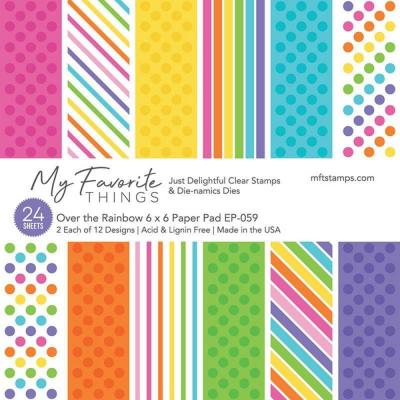 My Favorite Things Over The Rainbow Designpapiere - Paper Pad