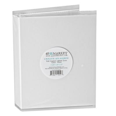49 and Market Create-an-Album - Tall Standard Album Cover White