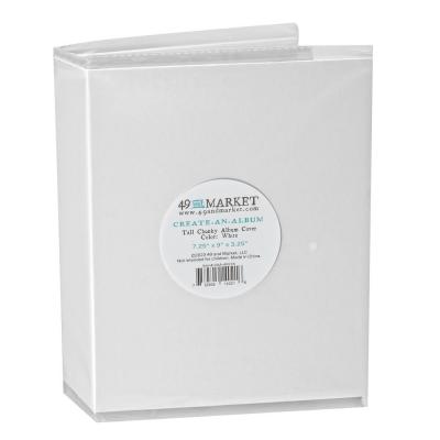 49 and Market Create-an-Album - Tall Chunky Album Cover White