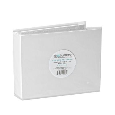 49 and Market Create-an-Album - Wide Standard Album Cover White