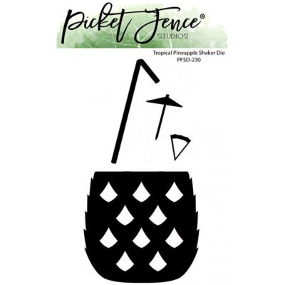Picket Fence Studios Die - Tropical Pineapple Shaker