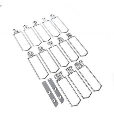 Elizabeth Craft Metal Die - Number Reinforcers