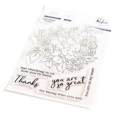 Pinkfresh Studio Handpicked Flowers - Clear Stamps