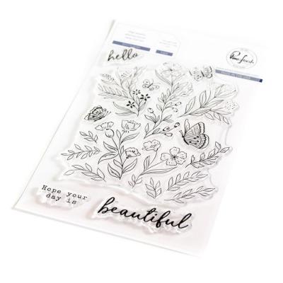 Pinkfresh Studio Butterfly Garden - Clear Stamps