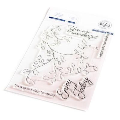 Pinkfresh Studio Delicate Foliage - Clear Stamps