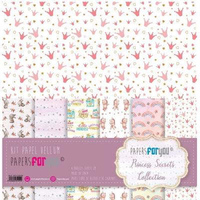 Papers For You Princess Secrets Spezialpapiere - Vellum Paper Pack