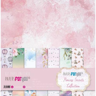 Papers For You Princess Secrets Spezialpapiere - Binding Linen Collection Kit