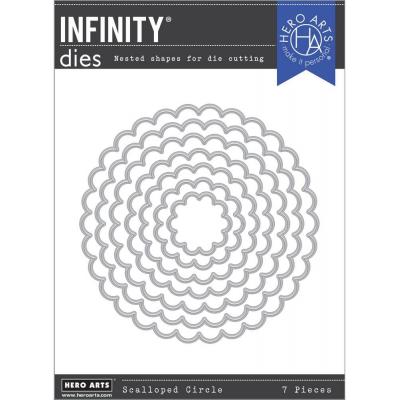 Hero Arts Infinity Dies - Scalloped Circles