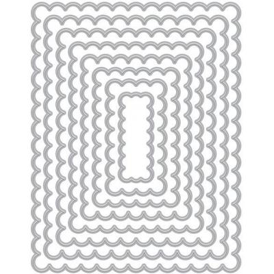 Hero Arts Infinity Dies - Scalloped Rectangles