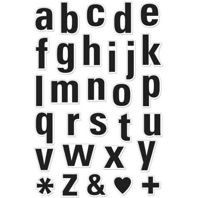 Hero Arts Clear Stamps - Luggage Lowercase Alphabet