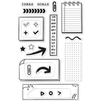 Hero Arts Clear Stamps - Essential Journaling