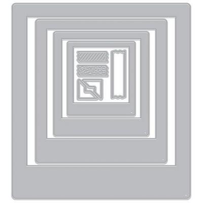 Hero Arts Infinity Dies - Journaling Photo Frame
