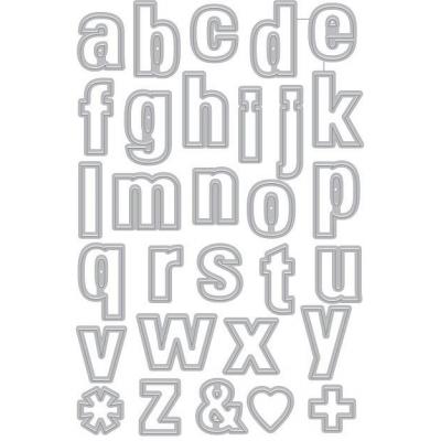 Hero Arts Fancy Dies - Luggage Lowercase Alphabet