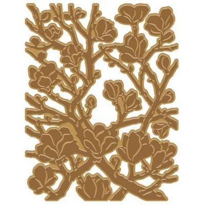 Hero Arts  Hot Foil Plate - Magnolia Branches