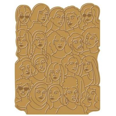 Hero Arts  Hot Foil Plate - United People