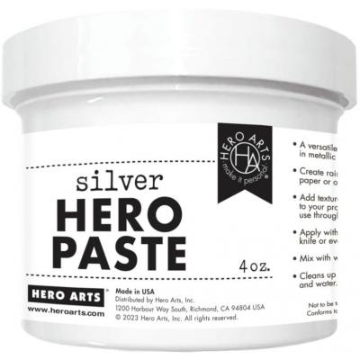 Hero Arts Mixed Media Paste - Hero Paste Silver