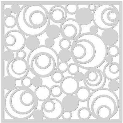 Hero Arts Stencil - Stacked Circles