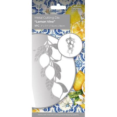 Crafter's Companion Mediterranean Dreams Metal Die - Lemon Vine