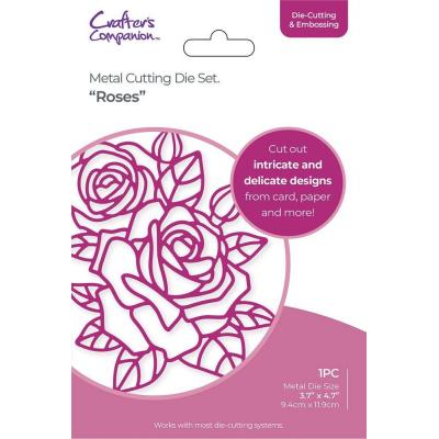 Gemini Large Scale Outline Floral - Roses Elements