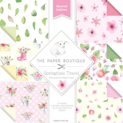 The Paper Boutique Springtime Travel - Decorative Paper Pad