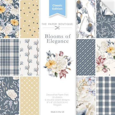 The Paper Boutique Blooms of Elegance - Decorative Paper Pad