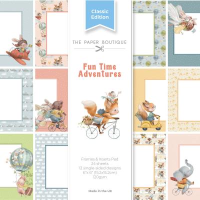 The Paper Boutique Fun Time Adventures - Frames & Insert Pad