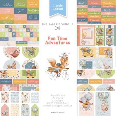 The Paper Boutique Fun Time Adventures - Paper Kit Pad