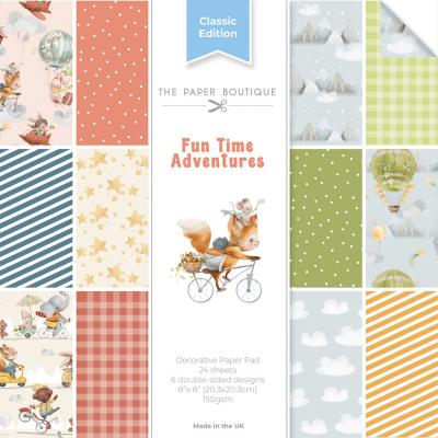 The Paper Boutique Fun Time Adventures - Decorative Paper Pad