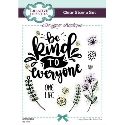 Creative Expressions A6 Clear Stamps - Be Kind