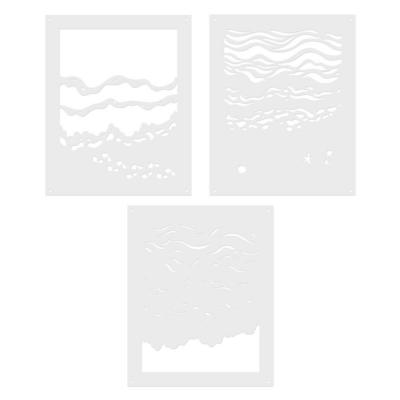 Hero Arts Layering Stencil Set - Beach Floor