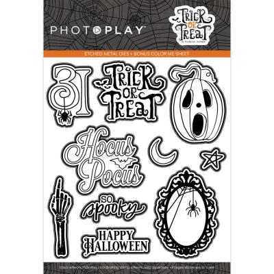 PhotoPlay Trick Or Treat Outline Die